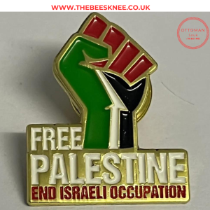 Free Palestine Lapel Pin Bdge