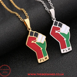 Palestine Solidarity Fist Necklace
